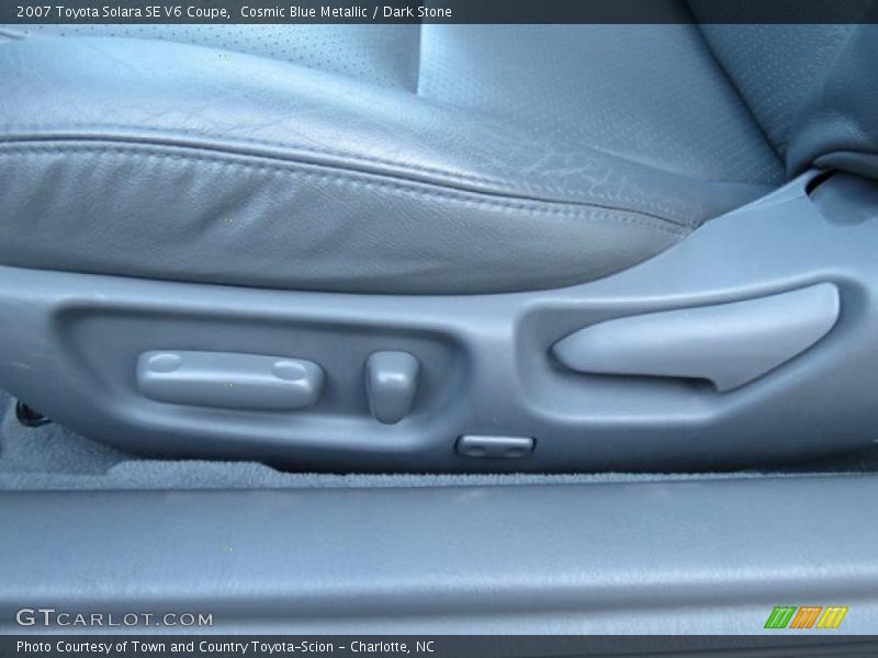 Cosmic Blue Metallic / Dark Stone 2007 Toyota Solara SE V6 Coupe