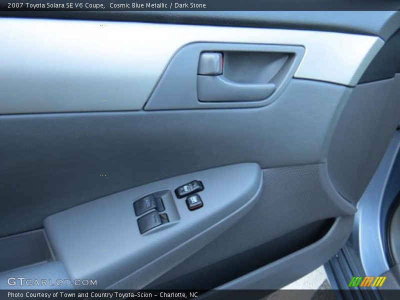 Cosmic Blue Metallic / Dark Stone 2007 Toyota Solara SE V6 Coupe