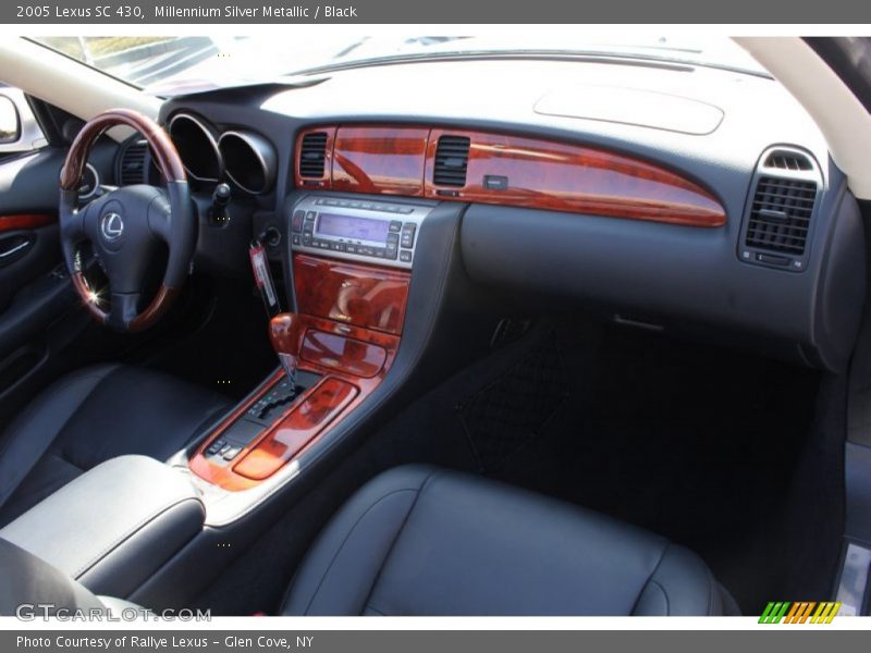Millennium Silver Metallic / Black 2005 Lexus SC 430