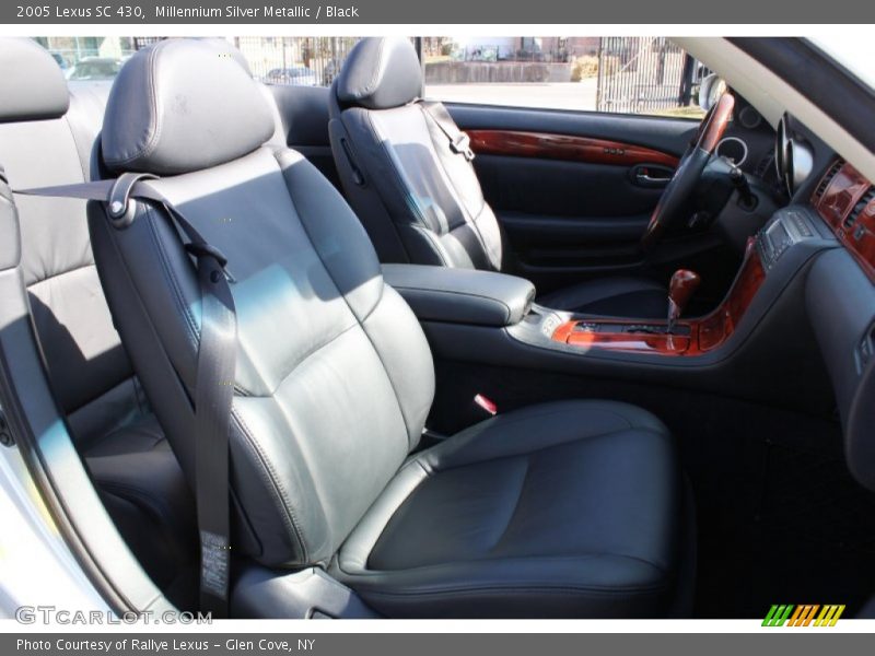Millennium Silver Metallic / Black 2005 Lexus SC 430