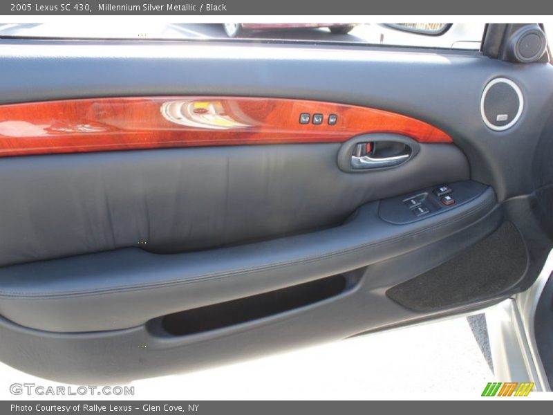 Millennium Silver Metallic / Black 2005 Lexus SC 430