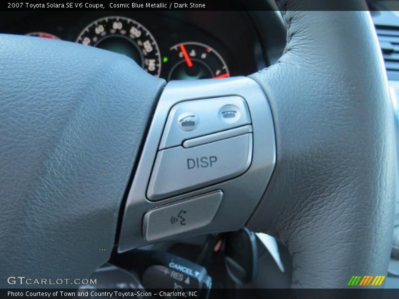 Cosmic Blue Metallic / Dark Stone 2007 Toyota Solara SE V6 Coupe