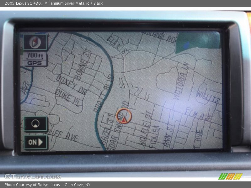 Navigation of 2005 SC 430