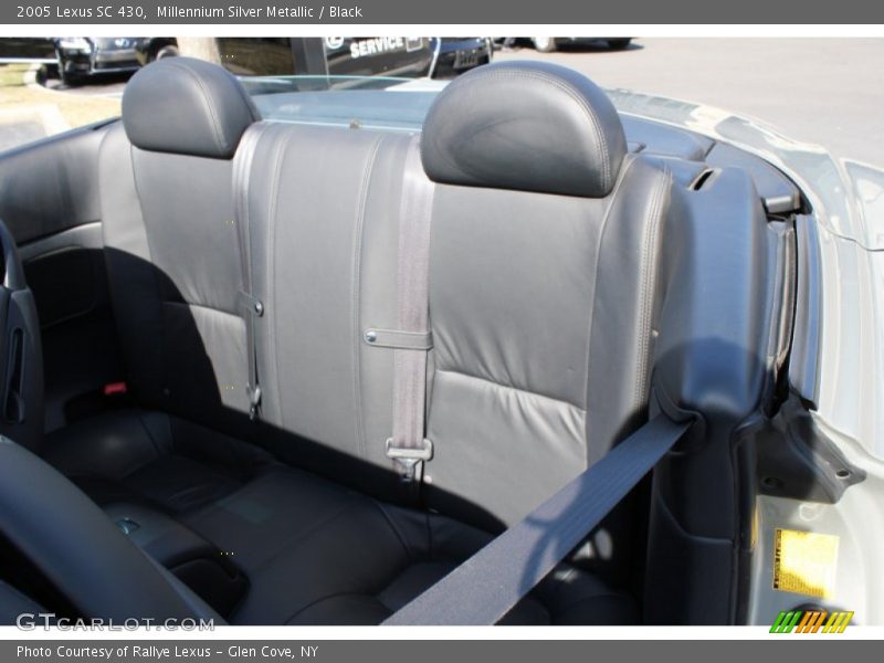 Millennium Silver Metallic / Black 2005 Lexus SC 430
