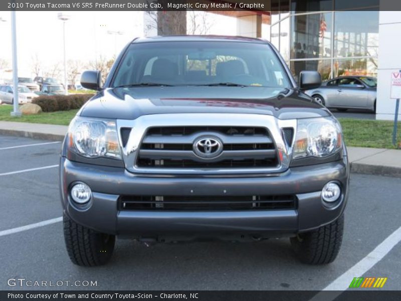 Magnetic Gray Metallic / Graphite 2010 Toyota Tacoma V6 SR5 PreRunner Double Cab