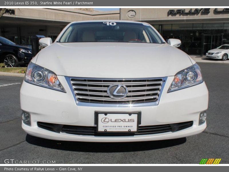 Starfire White Pearl / Parchment 2010 Lexus ES 350