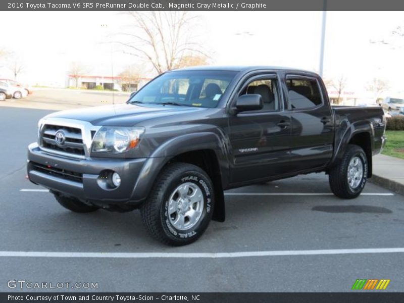 Magnetic Gray Metallic / Graphite 2010 Toyota Tacoma V6 SR5 PreRunner Double Cab