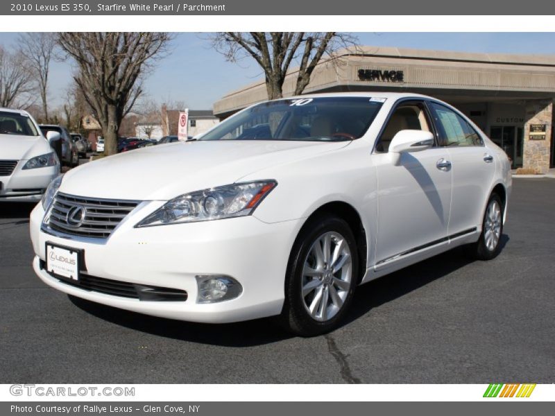 Starfire White Pearl / Parchment 2010 Lexus ES 350