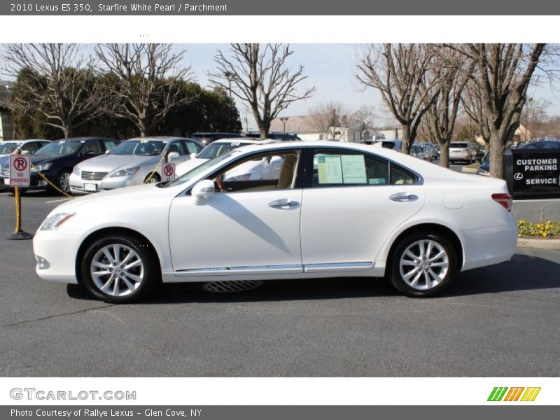 Starfire White Pearl / Parchment 2010 Lexus ES 350