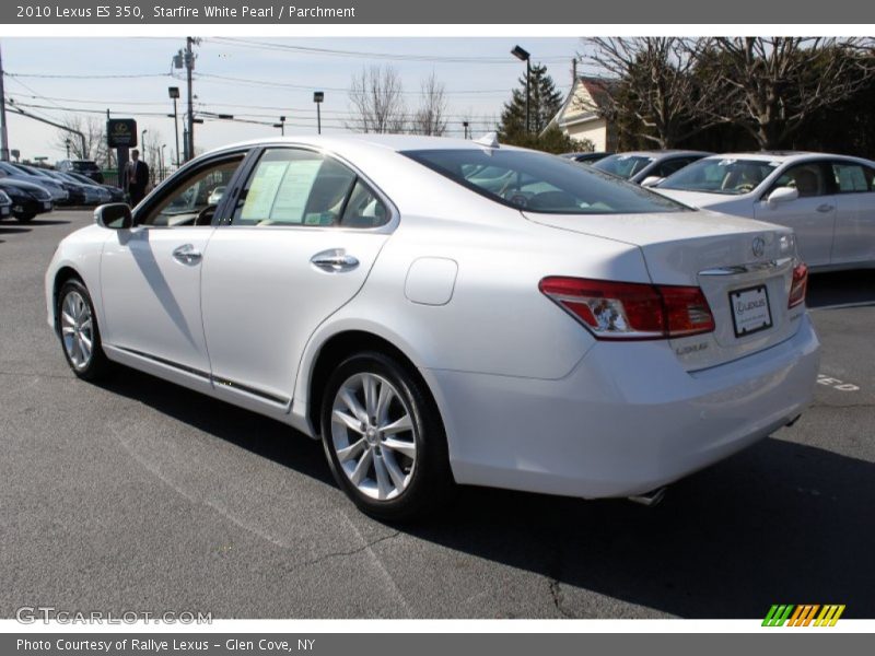 Starfire White Pearl / Parchment 2010 Lexus ES 350