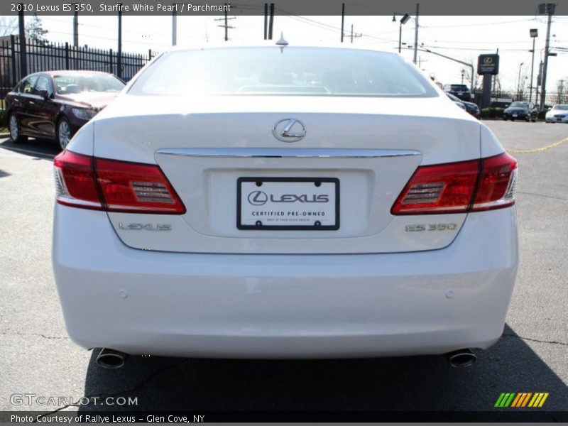 Starfire White Pearl / Parchment 2010 Lexus ES 350