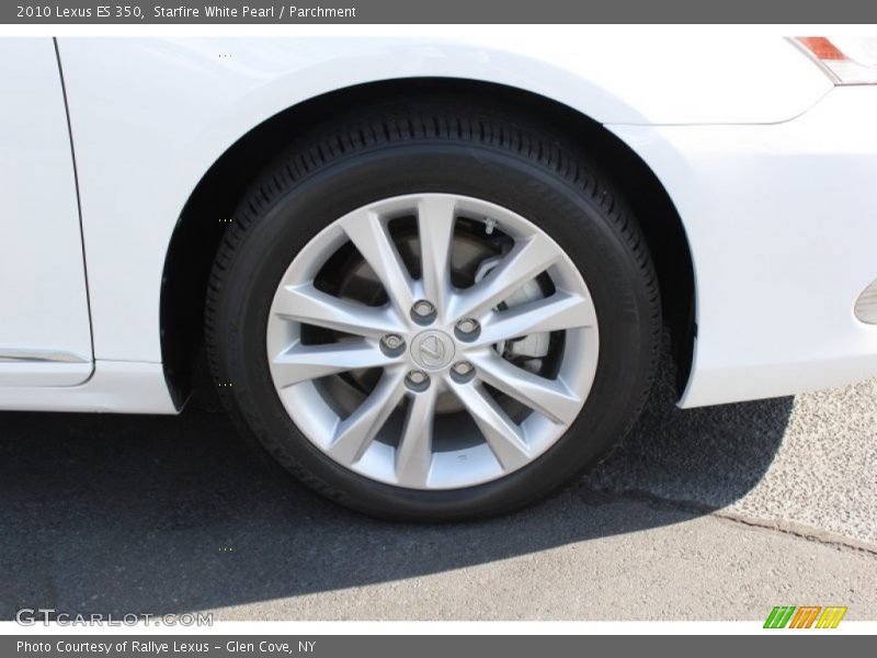 Starfire White Pearl / Parchment 2010 Lexus ES 350