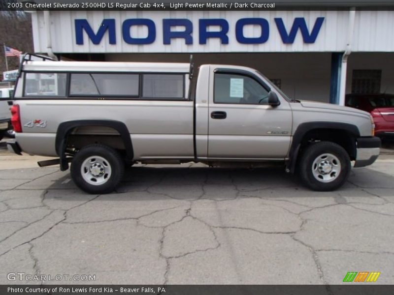 Light Pewter Metallic / Dark Charcoal 2003 Chevrolet Silverado 2500HD LS Regular Cab 4x4