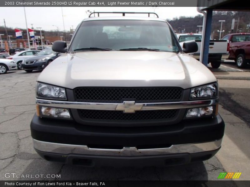 Light Pewter Metallic / Dark Charcoal 2003 Chevrolet Silverado 2500HD LS Regular Cab 4x4