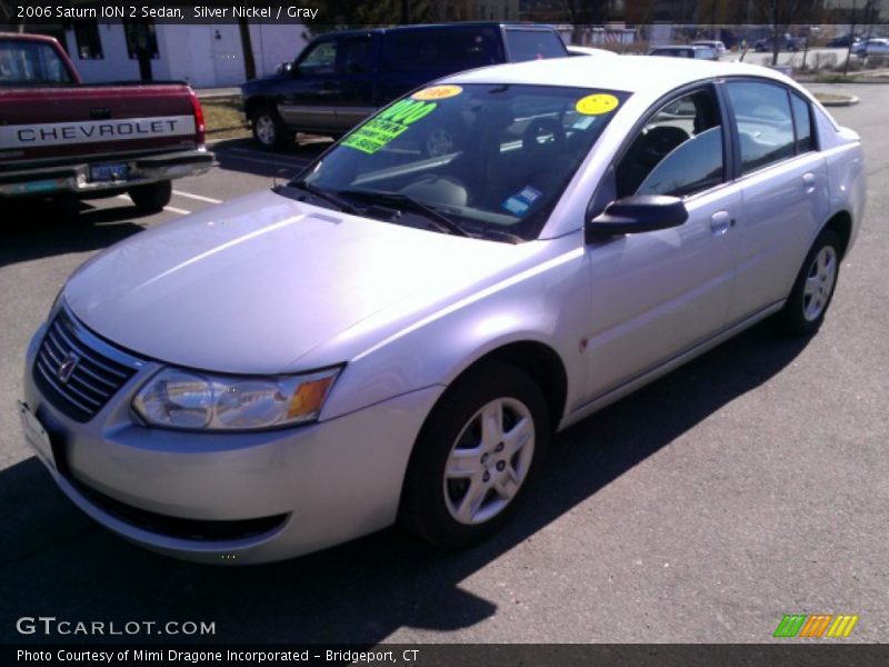 Silver Nickel / Gray 2006 Saturn ION 2 Sedan