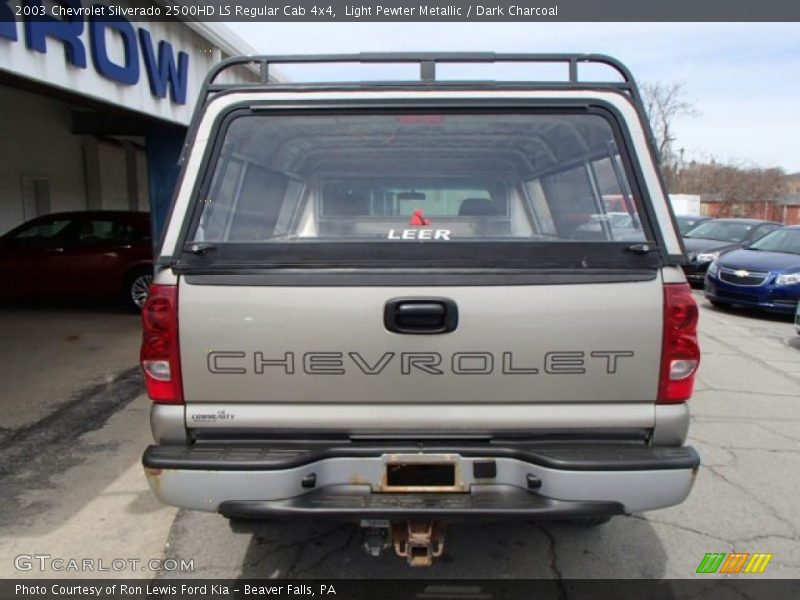 Light Pewter Metallic / Dark Charcoal 2003 Chevrolet Silverado 2500HD LS Regular Cab 4x4