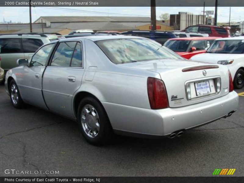Sterling / Neutral Shale 2000 Cadillac DeVille Sedan