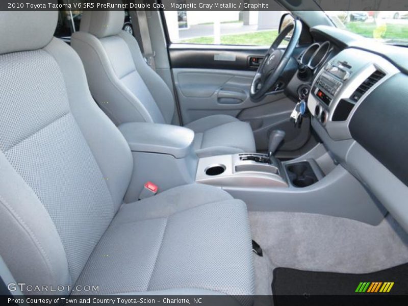 Magnetic Gray Metallic / Graphite 2010 Toyota Tacoma V6 SR5 PreRunner Double Cab