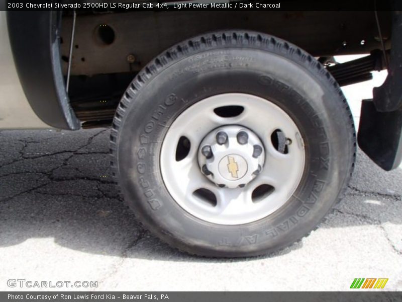 Light Pewter Metallic / Dark Charcoal 2003 Chevrolet Silverado 2500HD LS Regular Cab 4x4