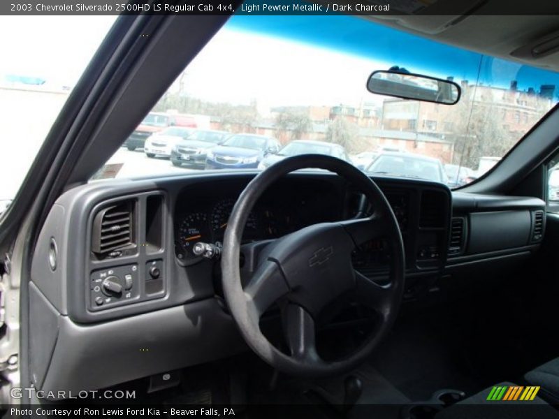 Light Pewter Metallic / Dark Charcoal 2003 Chevrolet Silverado 2500HD LS Regular Cab 4x4