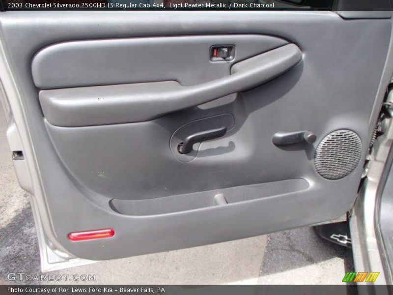Light Pewter Metallic / Dark Charcoal 2003 Chevrolet Silverado 2500HD LS Regular Cab 4x4