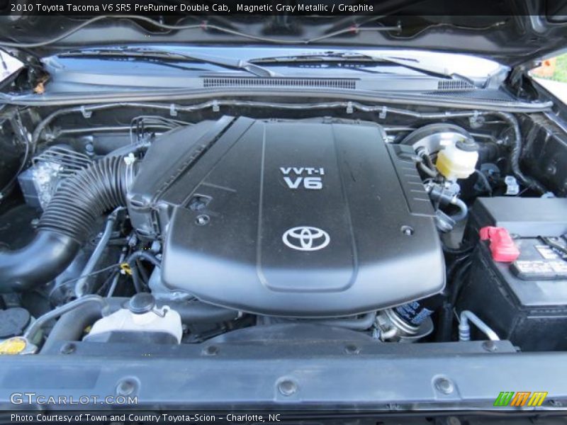 Magnetic Gray Metallic / Graphite 2010 Toyota Tacoma V6 SR5 PreRunner Double Cab