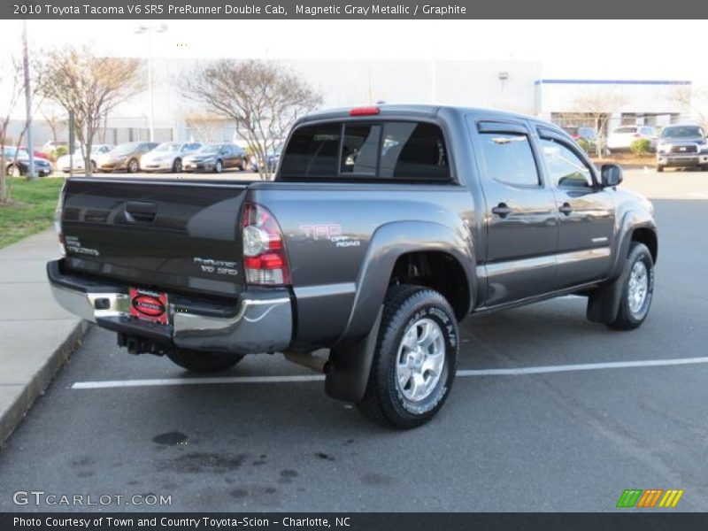 Magnetic Gray Metallic / Graphite 2010 Toyota Tacoma V6 SR5 PreRunner Double Cab