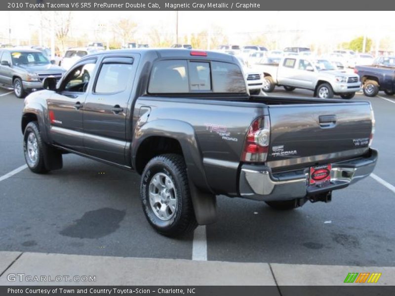 Magnetic Gray Metallic / Graphite 2010 Toyota Tacoma V6 SR5 PreRunner Double Cab