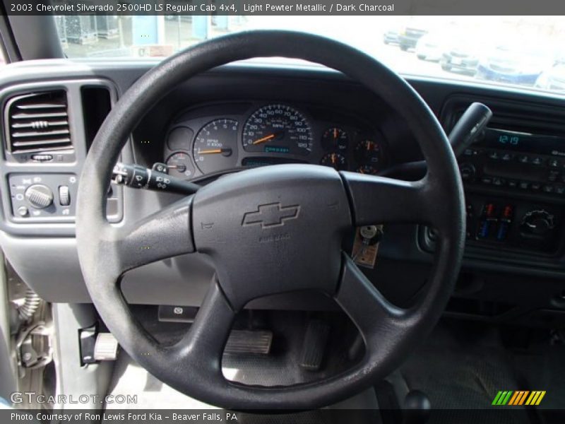 Light Pewter Metallic / Dark Charcoal 2003 Chevrolet Silverado 2500HD LS Regular Cab 4x4
