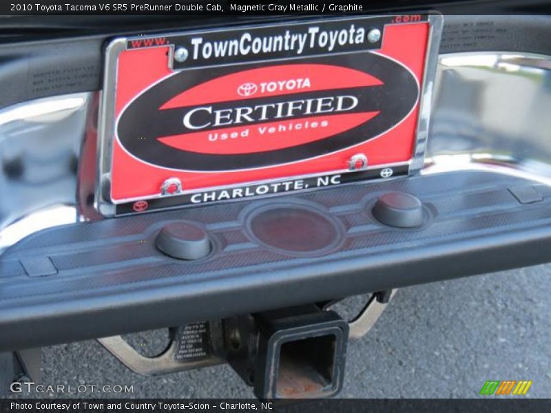 Magnetic Gray Metallic / Graphite 2010 Toyota Tacoma V6 SR5 PreRunner Double Cab