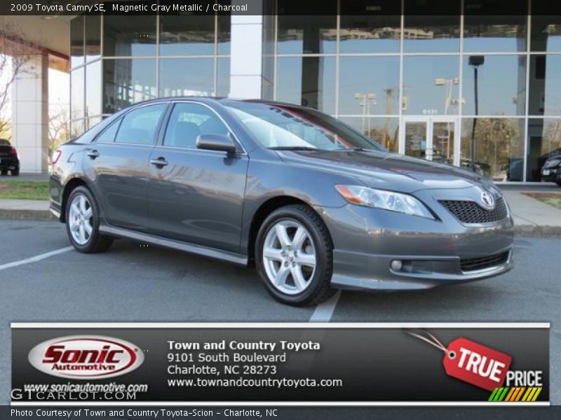 Magnetic Gray Metallic / Charcoal 2009 Toyota Camry SE