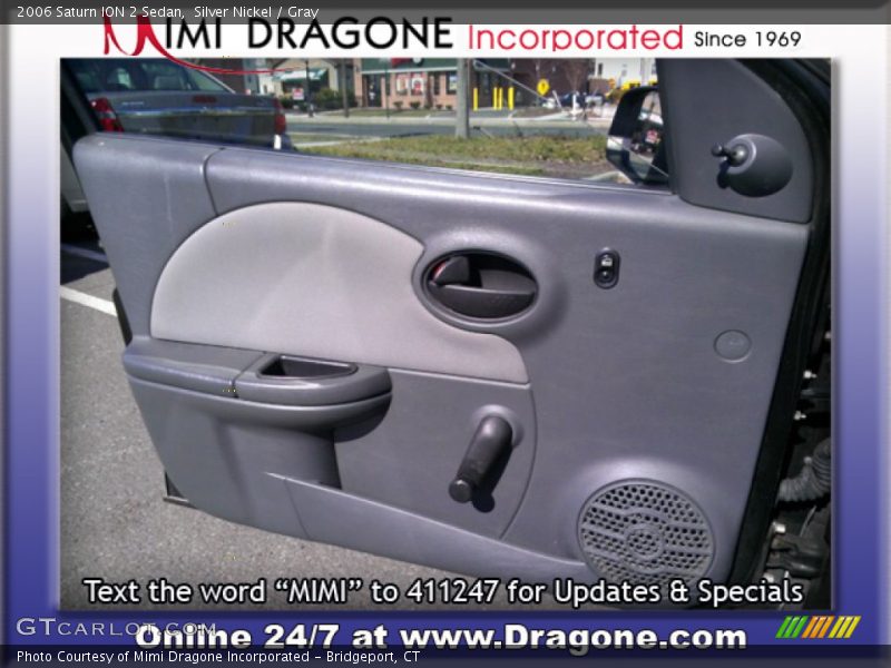 Silver Nickel / Gray 2006 Saturn ION 2 Sedan