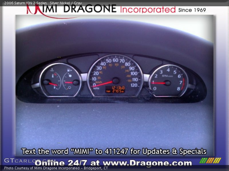 Silver Nickel / Gray 2006 Saturn ION 2 Sedan