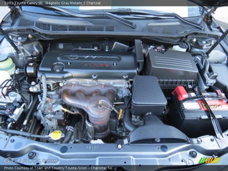 Magnetic Gray Metallic / Charcoal 2009 Toyota Camry SE
