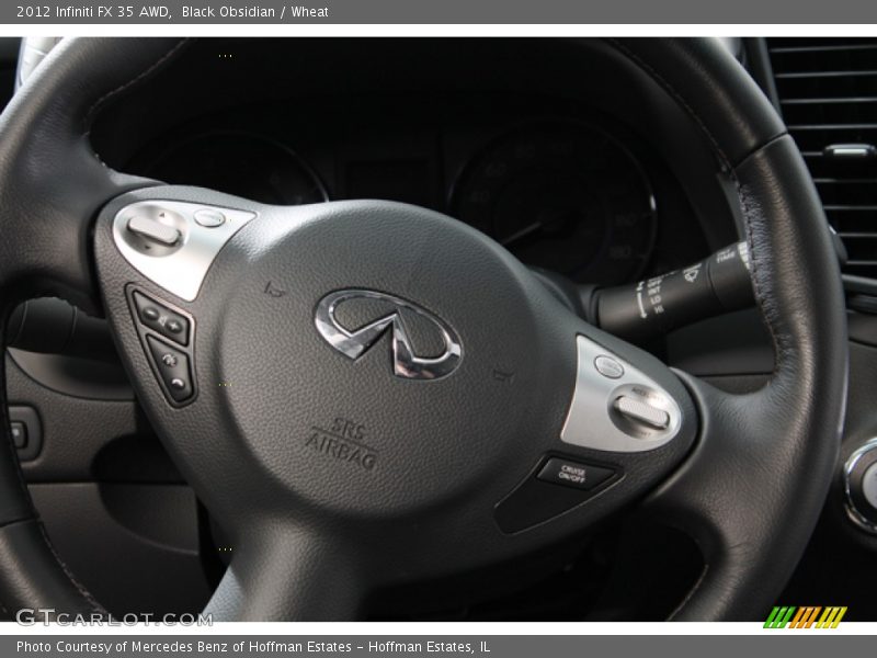 Black Obsidian / Wheat 2012 Infiniti FX 35 AWD
