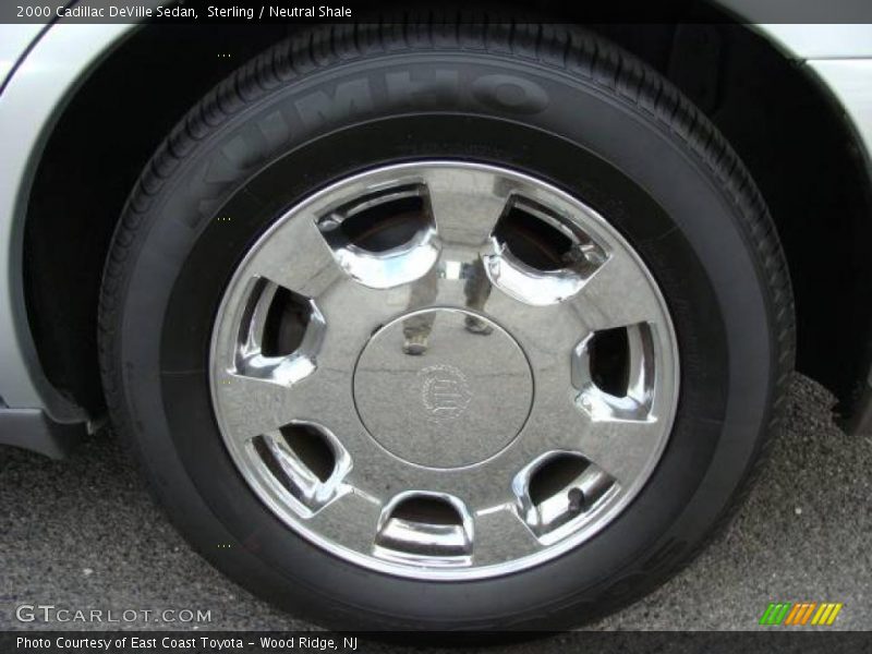 Sterling / Neutral Shale 2000 Cadillac DeVille Sedan