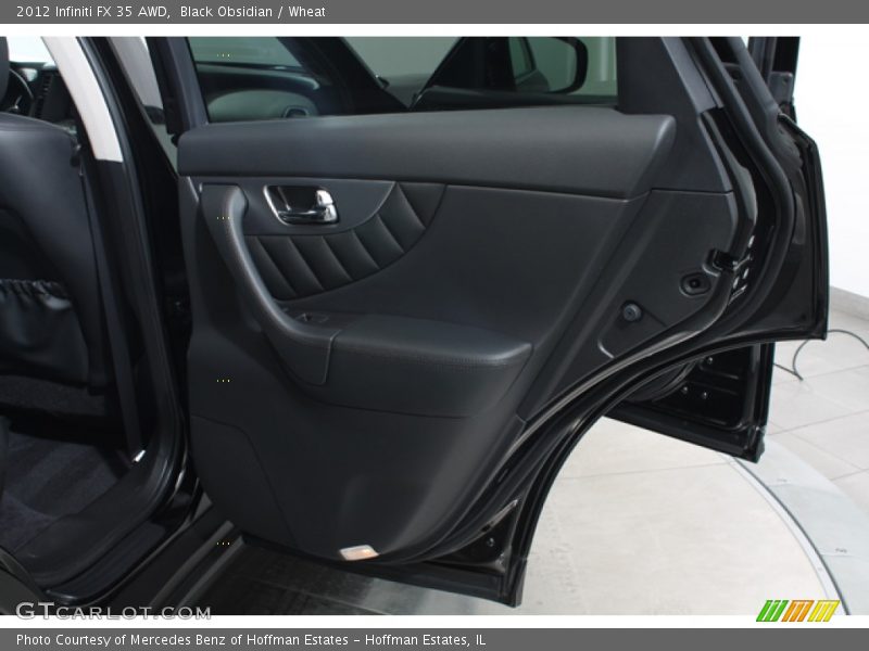 Black Obsidian / Wheat 2012 Infiniti FX 35 AWD