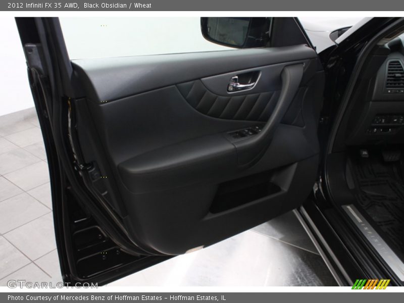 Black Obsidian / Wheat 2012 Infiniti FX 35 AWD