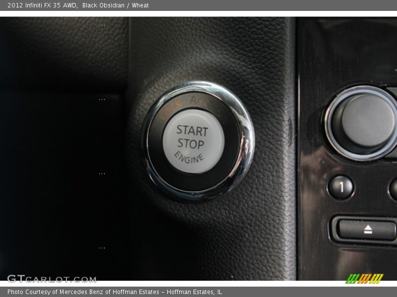 Black Obsidian / Wheat 2012 Infiniti FX 35 AWD