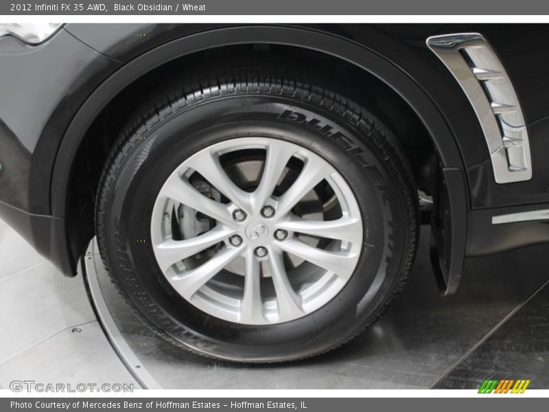 Black Obsidian / Wheat 2012 Infiniti FX 35 AWD