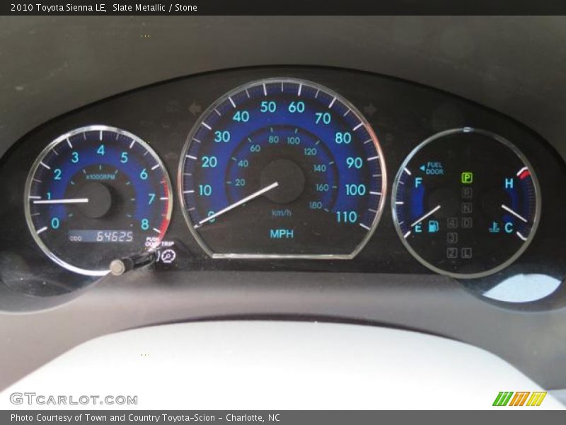 Slate Metallic / Stone 2010 Toyota Sienna LE