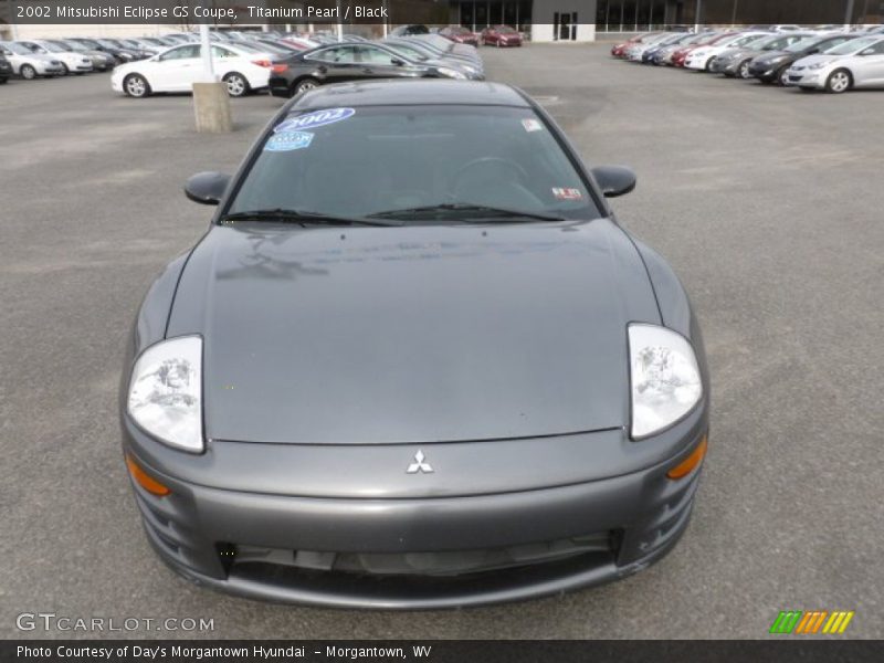 Titanium Pearl / Black 2002 Mitsubishi Eclipse GS Coupe