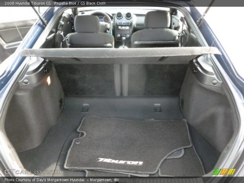 Regatta Blue / GS Black Cloth 2008 Hyundai Tiburon GS