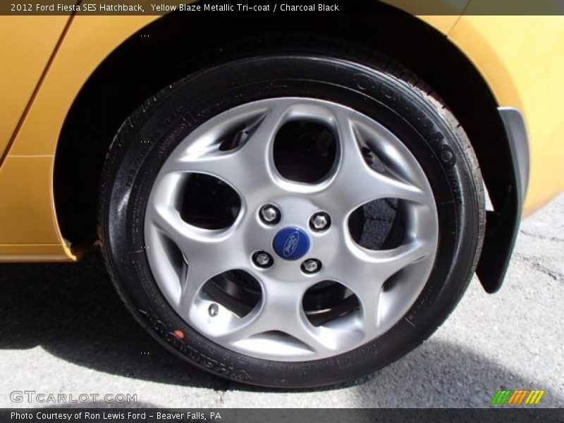  2012 Fiesta SES Hatchback Wheel