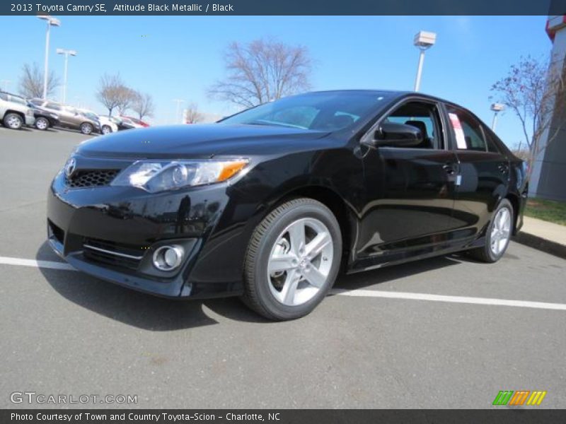 Attitude Black Metallic / Black 2013 Toyota Camry SE