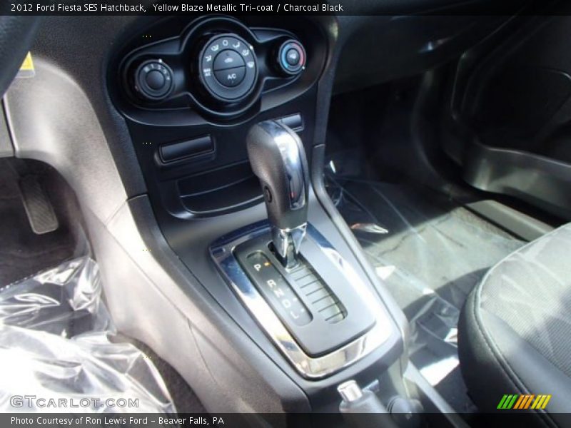  2012 Fiesta SES Hatchback 6 Speed PowerShift Automatic Shifter