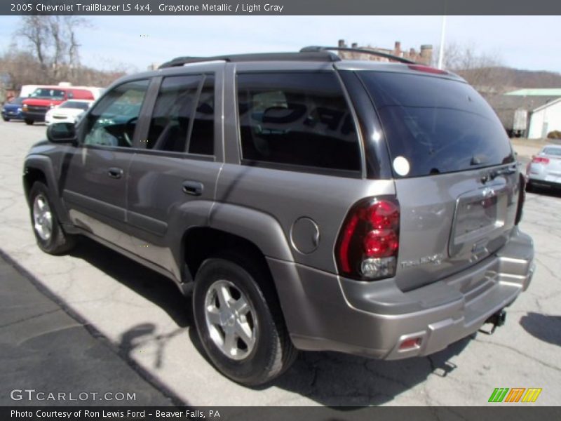 Graystone Metallic / Light Gray 2005 Chevrolet TrailBlazer LS 4x4