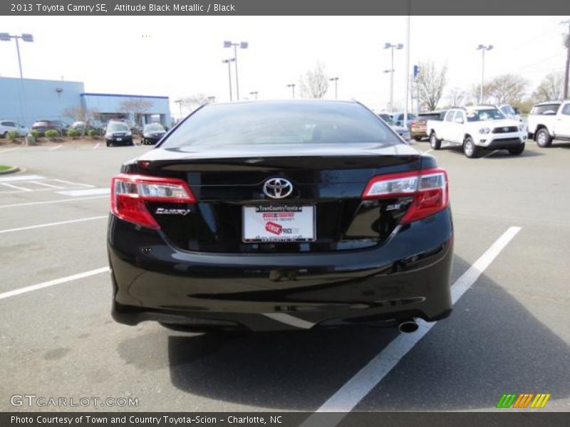 Attitude Black Metallic / Black 2013 Toyota Camry SE