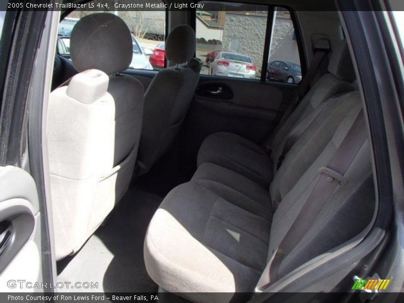 Graystone Metallic / Light Gray 2005 Chevrolet TrailBlazer LS 4x4