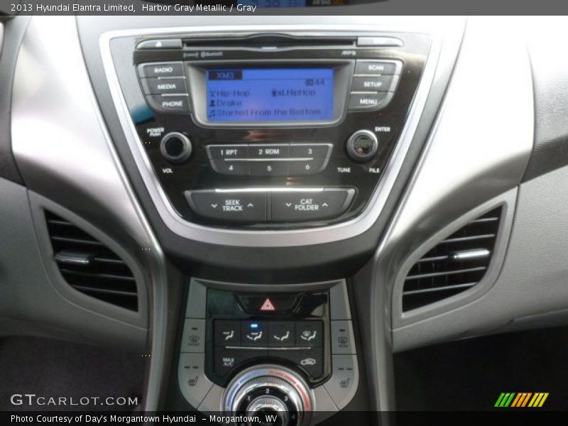 Harbor Gray Metallic / Gray 2013 Hyundai Elantra Limited